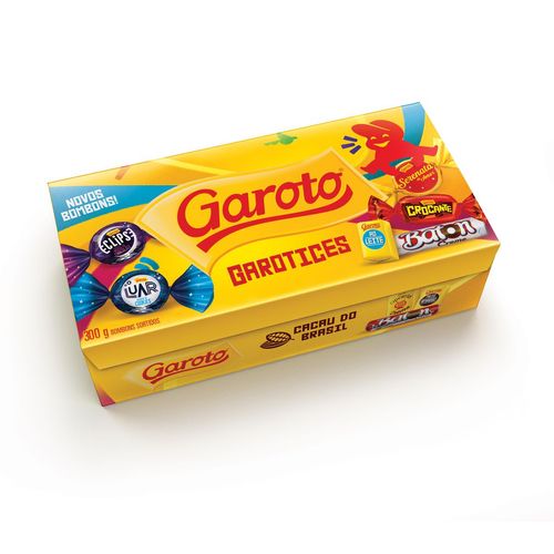 Caixa De Bombom Sortido 250 Gr Garoto