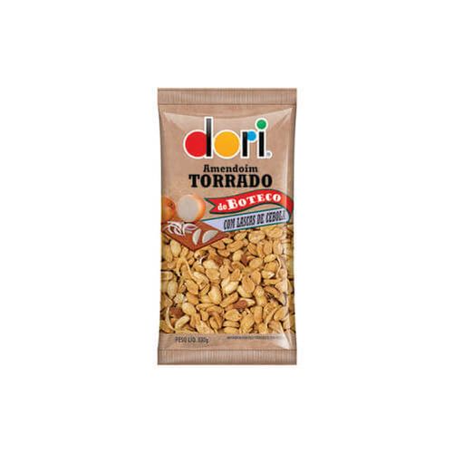 Amendoim Torrado Boteco Lascas De Cebola 320 Gr Dori
