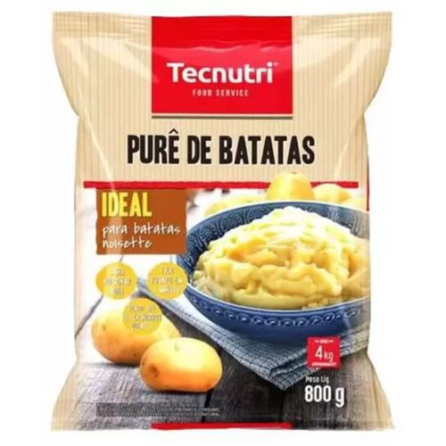 Pure De Batata 800 Gr Tecnutri