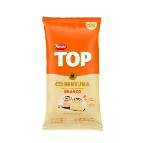 Chocolate Top Branca Gotas 2,05 Kg Harald