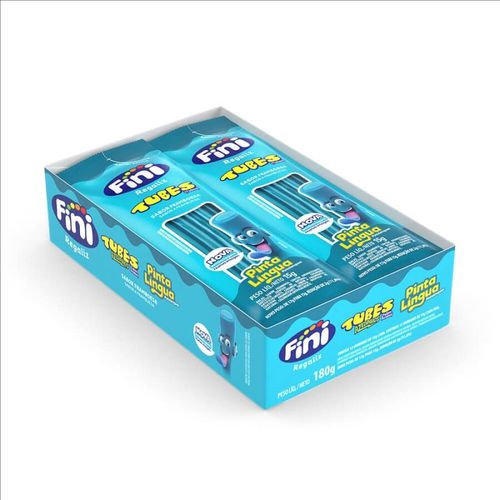 Bala Tubes Pinta Lingua 12x15gr Fini