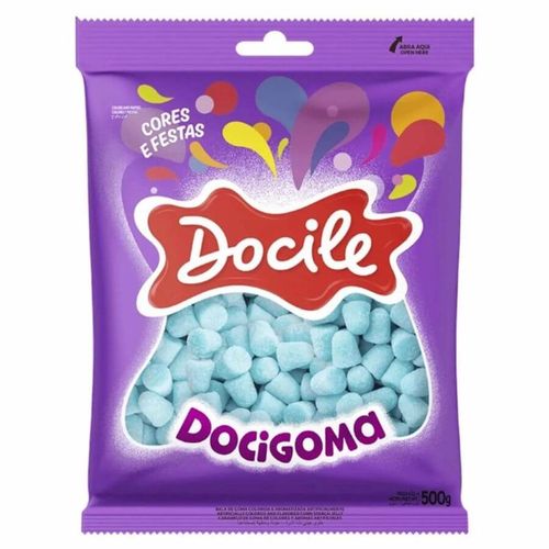 Bala Goma Docigoma Mini Sino 500gr