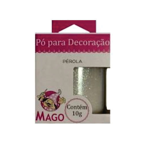 Pó Decorativo Glow Perola 10 Gr Mago