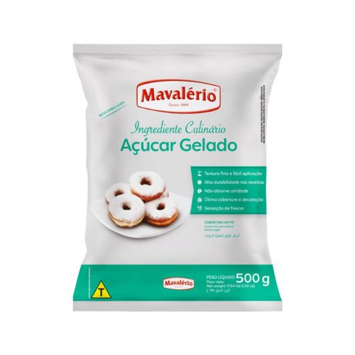 Cobertura Açúcar Gelado 500 Gr Mavalério