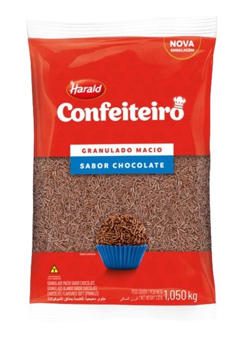 Chocolate Granulado Macio 1,01 Kg Harald