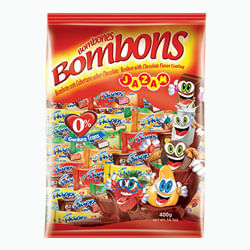 Bombom Sortidos C/ 50 Un 400 Gr Jazam