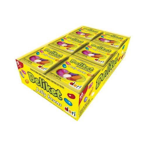 Deliket Goma Conf. Frutas Mini C/ 24x16 Gr Dori