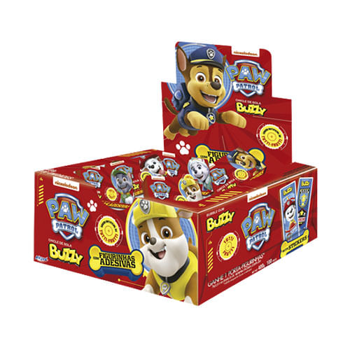 Chicle Patrulha Canina Tutti Frutti C/ 100 Un Buzzy