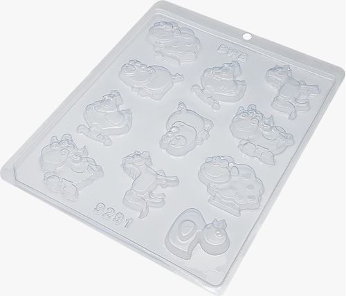 Forma Simples Animais Da Fazenda (*9291) Bwb