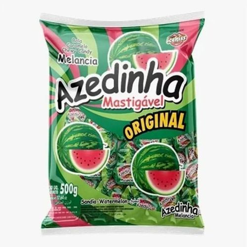 Bala Mastigavel Azedidnha Melancia 500gr Cory