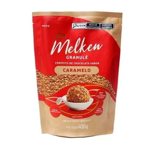 Granule Chocolate Caramelo Melken 400 Gr Harald