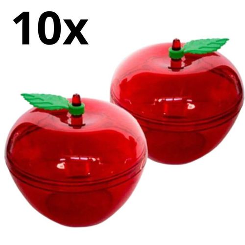 Maça Cristal Vermelho C/ 10 Un Lsc Toys