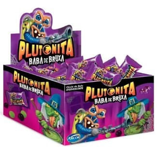 Chiclete Plutonita Baba De Bruxa C/ 40 Un Arcor