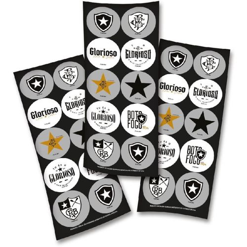 Adesivo Botafogo C/ 30 Un Festcolor
