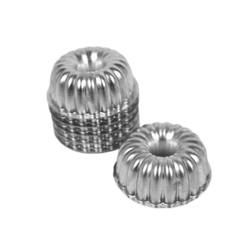 Forma Suiça Decorada Nº 2 Mini 9x4 Cm C/ 6 Un (0446) Caparroz