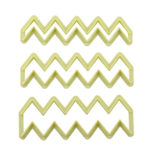 Cortador Chevron C/ 3 Pçs (406139) Bluestar