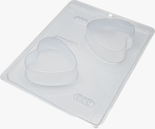 Forma Silicone Pão De Mel Coração (*865) Bwb