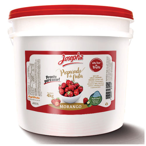 Preparado Morango 4 Kg Josepha