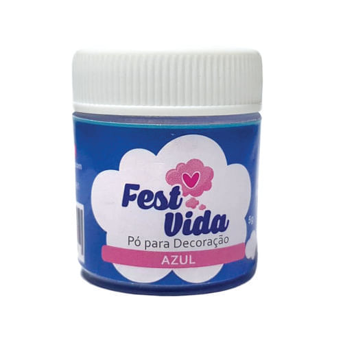 Po Decorativo Cintilante 5 Gr Fest Vida