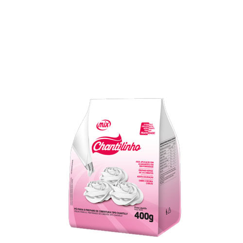 Chantilly Chantilinho Em Po 400 Gr Mixx