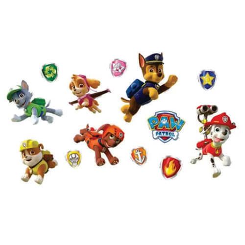 Mini Personagem Decorativo Patrulha Canina Core C/ 12 Un Regina