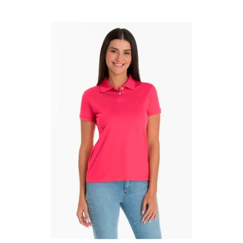 Camisa Polo Feminina Pink Global Mix