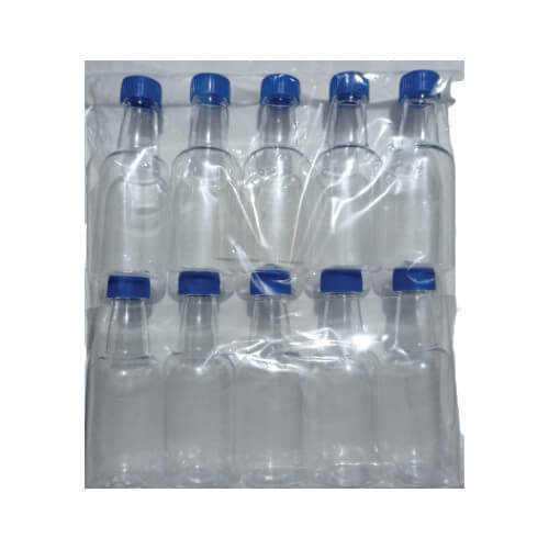 Garrafinha Plastica Tampa Azul Royal C/ 10 Un Mirandinha