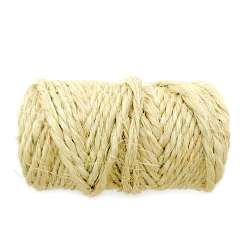 Fio Sisal Duplo 100 Gr Natutal (6519) Halley Fitas