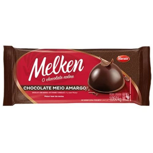 Chocolate Melken Meio Amargo 1,01 Kg Harald