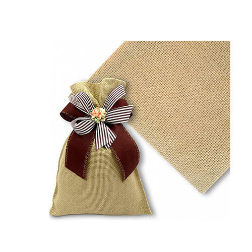 Saco Juta 19cmx45cm C/ 10 Un Natural (486) Halley Fitas