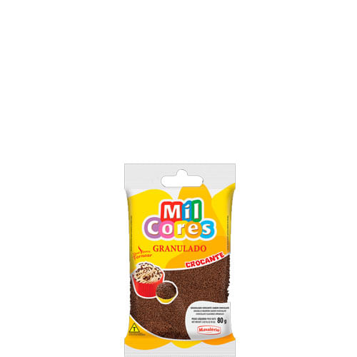 Chocolate Granulado Crocante 80 Gr Mavalério
