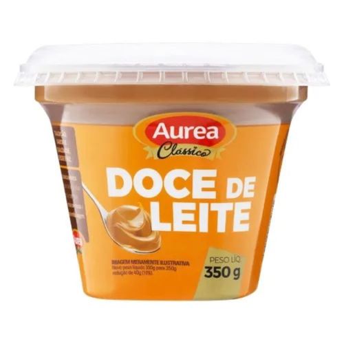 Doce De Leite Puro 350 Gr Áurea