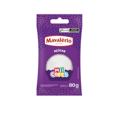 Açucar Colorido 80 Gr Mavalerio