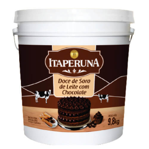 Doce De Soro De Leite C/ Chocolate 9,8 Kg Itaperuna