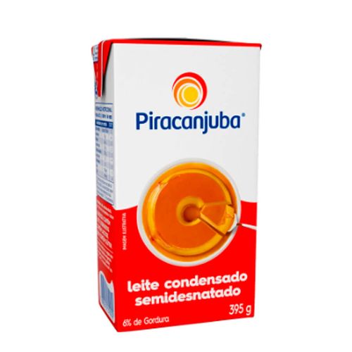 Leite Condensado Semi 395 Gr Piracanjuba