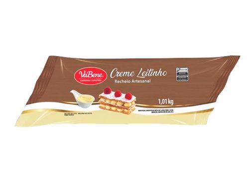 Recheio Creme Leitinho 1,01 Kg Bag Vabene