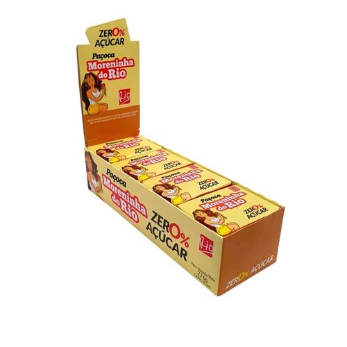 Paçoca Diet Display 276 Gr C/ 12 Un Moreninha Do Rio