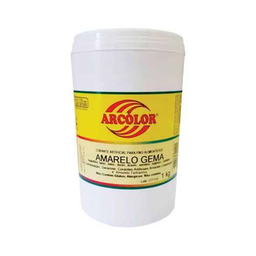 Amarelo Ovo Po 1 Kg Arcolor