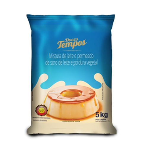Leite Condensado Sobremesa Lactea Bag 5 Kg Tempos