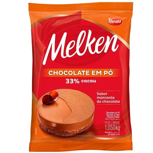 Chocolate Em Pó 33% 1,01 Kg Melken Harald
