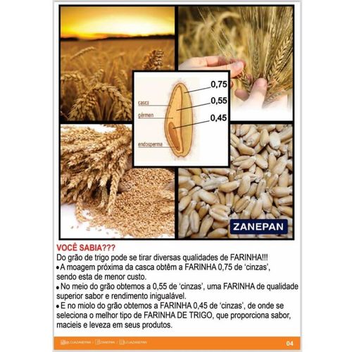 Farinha De Trigo Pastel 5 Kg Pureza