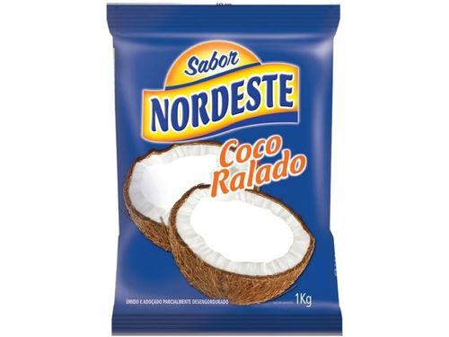 Coco Ralado Umido E Adoçado 1 Kg Nordeste