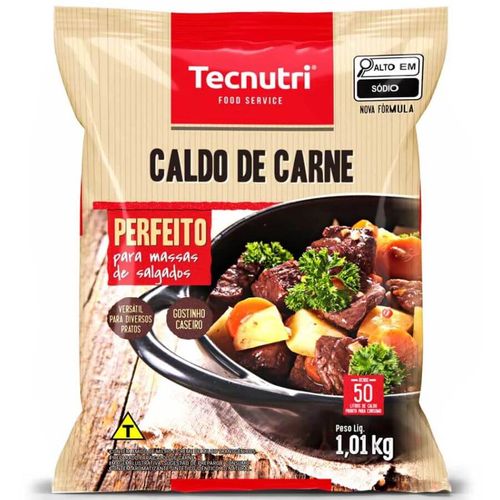 Caldo Carne 1,1 Kg Tecnutri