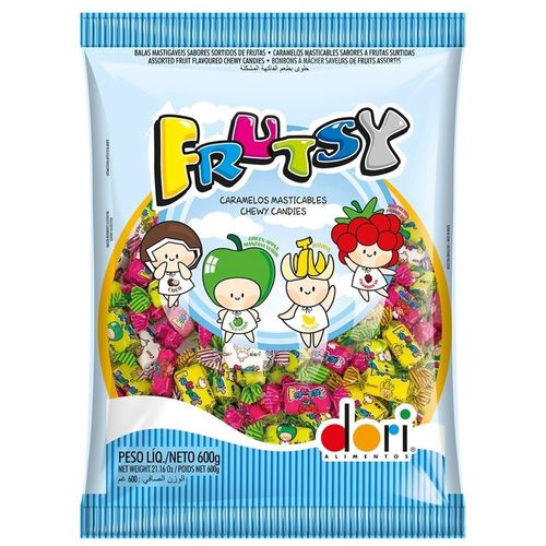 Bala Frutsy Sortida 600 Gr Dori