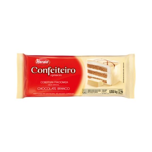 Chocolate Confeiteiro Branco 1,01 Kg Harald