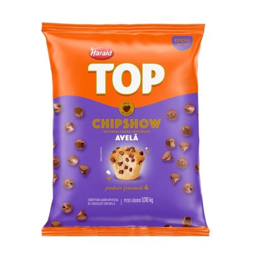 Chocolate Chipshow Top Avelã 1,01 Kg Harald