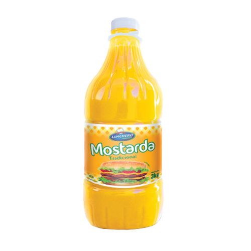 Mostarda Tradicional Pet 3 Kg Lanchero