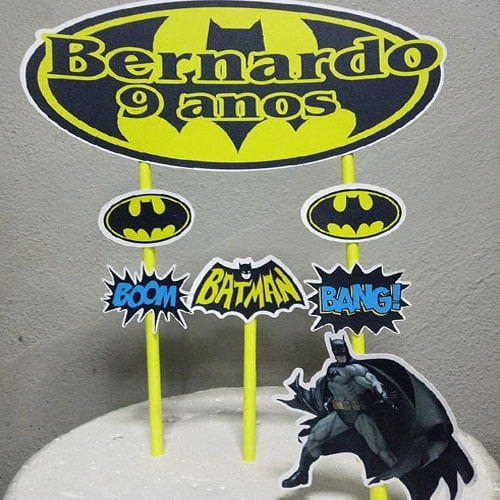 Topo De Bolo Personalizado Simples Zanepan