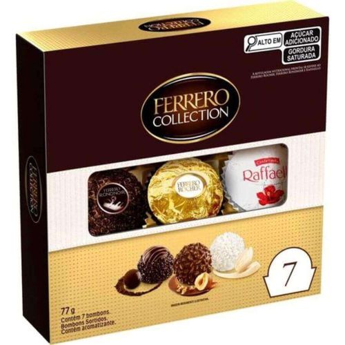 Bombom Ferrero Colection C/ 7 Un