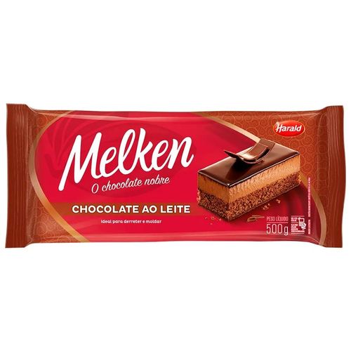 Chocolate Melken Ao Leite 500 Gr Harald